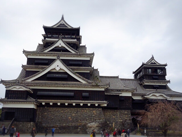 熊本城の天守