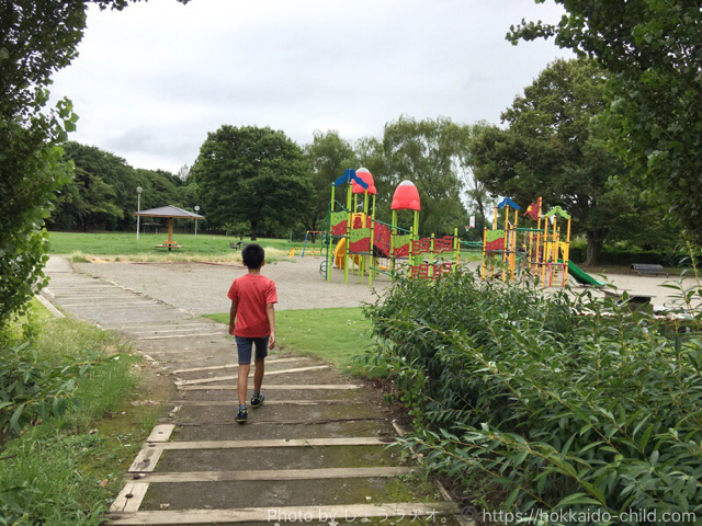 小山市総合運動公園の遊び場