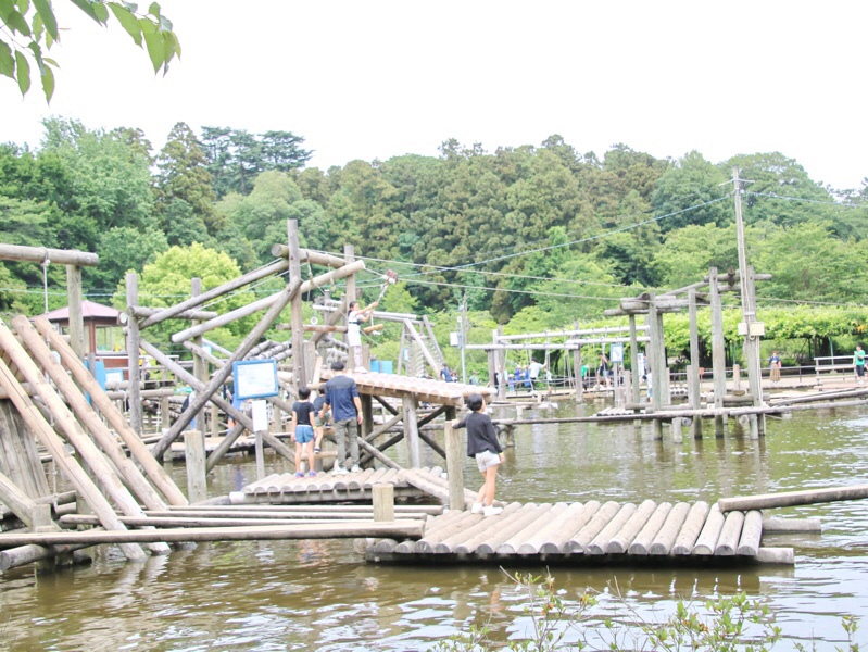 21年版 清水公園フィールドアスレチック 料金 時間 混雑状況は 水上コースがすごい 千葉県 しょうラヂオ