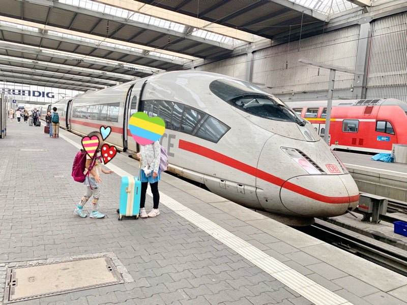 子連れドイツ旅行最終日 ミュンヘンからフランクフルトへ鉄道で移動 さよならドイツ しょうラヂオ